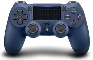 DualShock 4 Wireless Controller for PlayStation 4 - Midnight Blue שלט לפלייסטיישן 4 כחול חצות סוני