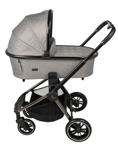 New Cielo PL Black Chrome 2021-ריפוד אפור ידית שחורה