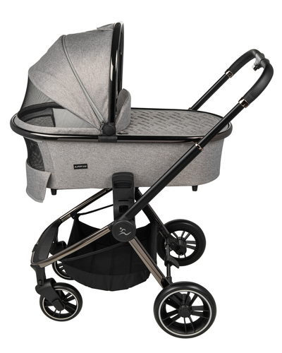 New Cielo PL Black Chrome 2021-ריפוד אפור ידית שחורה