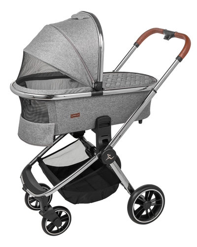 New Cielo PL Silver Chrome 2021-ריפוד אפור ידית חומה