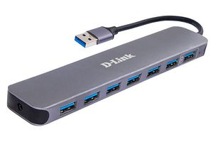 מפצל USB.3 עם 7 יציאות   D-link DUB-1370