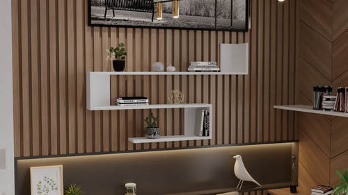 מדף קיר מעוצב