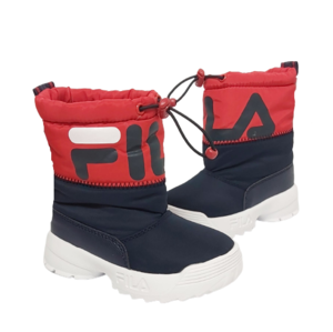 מגפיים פילה פוך מחממות לילדים בצבע כחול /אדום |24-32 | FILA