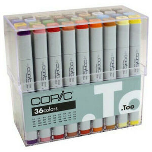 סט 36 טושים קופיק קלאסיק B