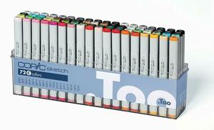 סט 72 טושים קופיק צ'או C