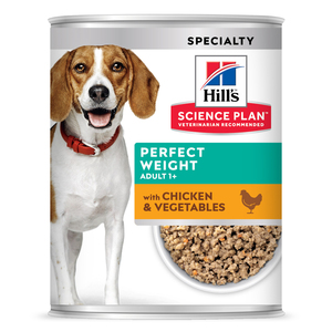 שימורי Science Diet לכלב בוגר לשמירה על המשקל בטעם עוף - 363 גרם