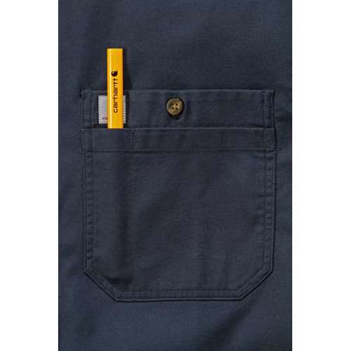 103554 חולצת עבודה RUGGED FLEX® ריגבי שרוול ארוך צבע נייבי