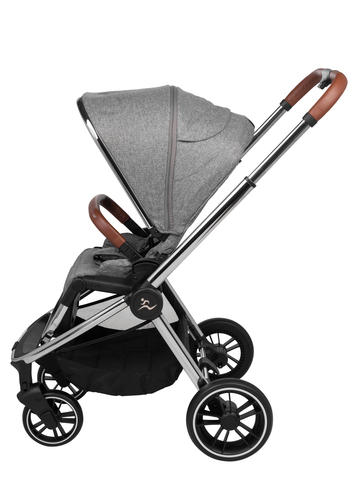 New Cielo PL Silver Chrome 2021-ריפוד אפור ידית חומה