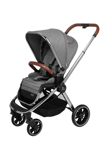 New Cielo PL Silver Chrome 2021-ריפוד אפור ידית חומה