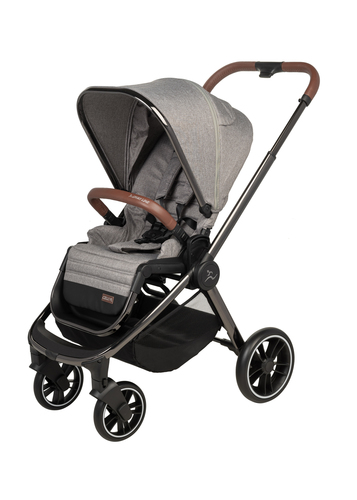 New Cielo PL Black Chrome 2021-ריפוד אפור ידית חומה