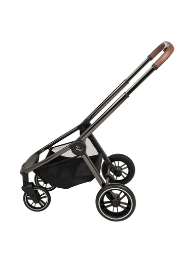 New Cielo PL Black Chrome 2021-ריפוד אפור ידית חומה