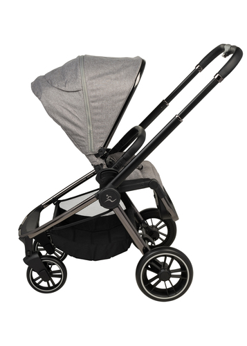 New Cielo PL Black Chrome 2021-ריפוד אפור ידית שחורה