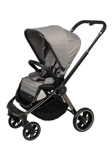 New Cielo PL Black Chrome 2021-ריפוד אפור ידית שחורה