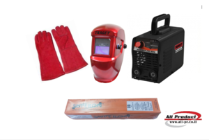 רתכת אלקטרונית אינוורטר + מסיכה אלקטרונית TARGET - HAMMER MINI 200A