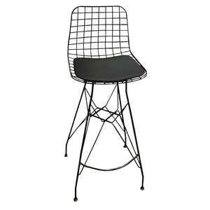 כסא בר מתכת גב רשת TELLI  