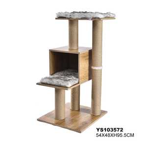 מגרדת מפוארת חדר עם עמודי גירוד 54*48*H95.5 ס"מ