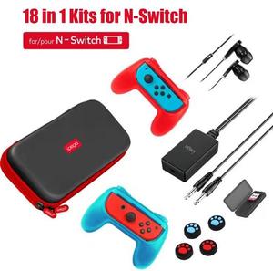 ערכת אביזרים 18 ב-1 עבור Nintendo Switch