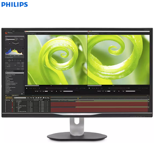 מסך 31.5 אינטש Philips 328P6VJEB, רזולוציה UHD-4K, רמקולים, ציר PIVOT
