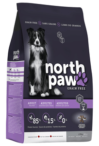 נורט פאוו North Paw בוגר עוף ודגים 11.4 ק"ג