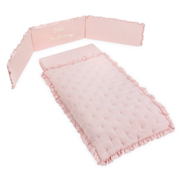 וולנים ורוד, מצעים למיטת תינוק,