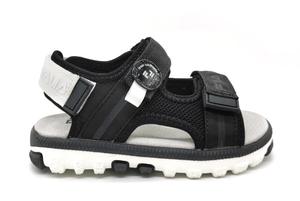 סנדלים פילה לילדים  בצבע שחור לבן | 22-27 | FILA 400149