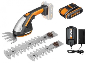 מיני קוצץ דשא/שיחים - עם סוללה 2AH ומטען