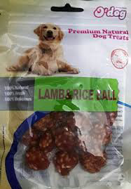 חטיף O'DOG כדורי כבש 100 גרם