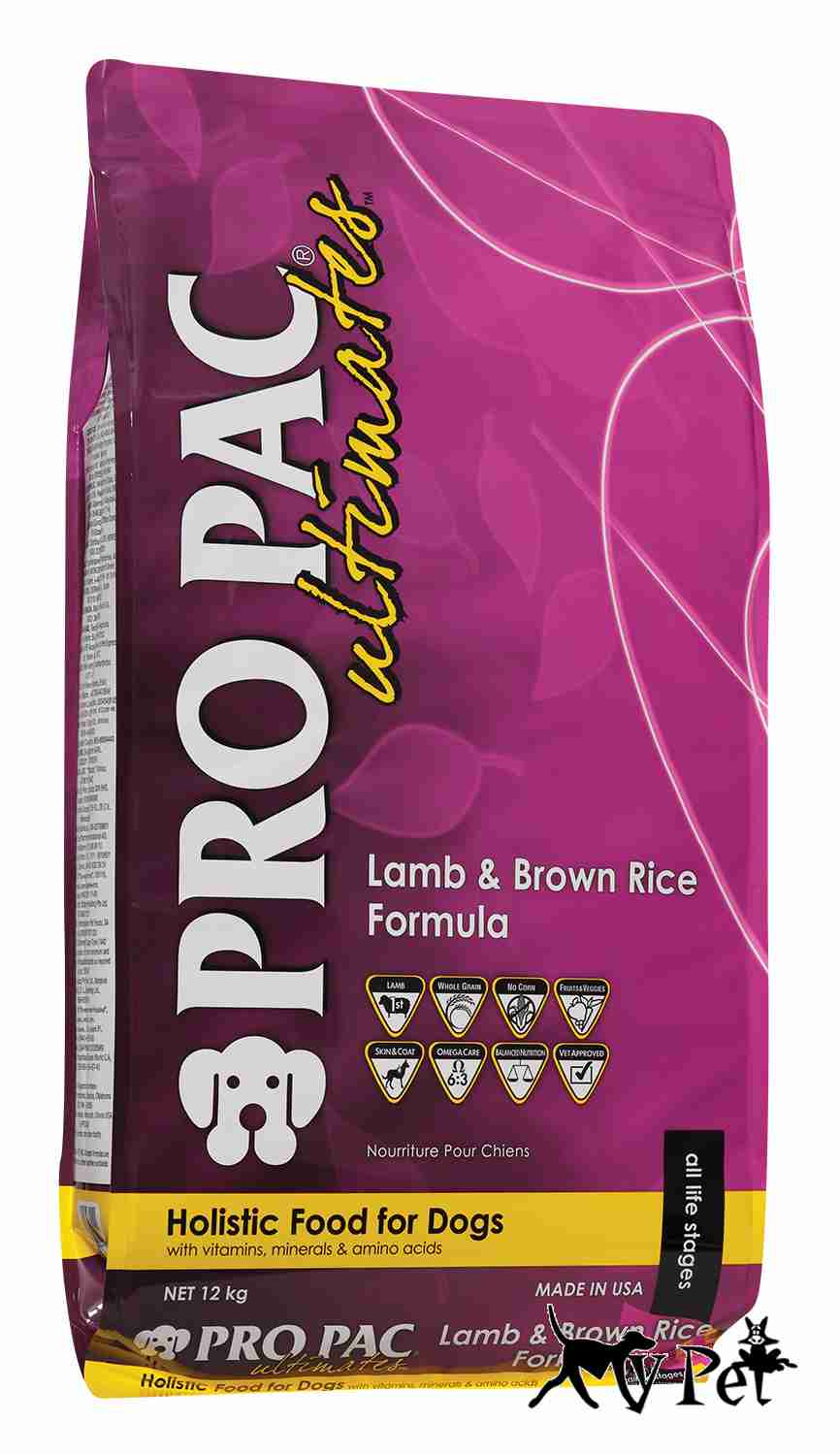 פרופק אולטימט בוגר כבש ודגנים מלאים 2.5 ק"ג