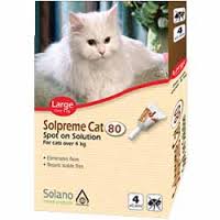 4 אמפולות סולפרם לחתול גדול 4-8 ק"ג