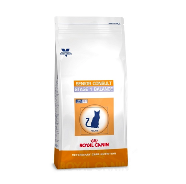 רויאל קנין סניור קונסולט 1 לחתול רפואי 3.5 ק"ג