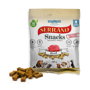 סראנו חטיף בקר לכלב 100 גרם