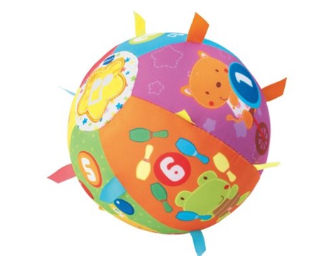 כדור רך מוסיקאלי דגם Little Friendlies Musical Soft Ball