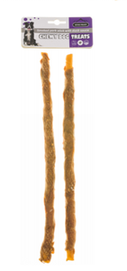 מקל עור לבן עטוף ברווז 40 ס"מ- פטסלנד