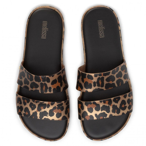 כפכפים  רצועות מליסה בצבע מנומר | 35-42 |  Slides MELISSA 32799