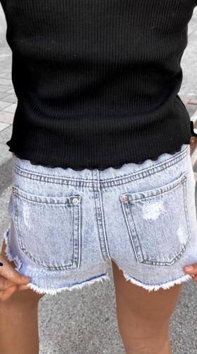 שורט ג'ינס בייסיק