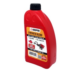 שמן 2 פעימות ע"ב סינטטי 1 ליטר אדום JASPER 75040