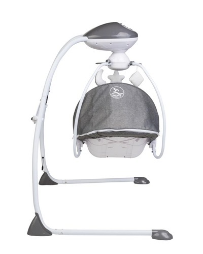 נדנדה חשמלית לתינוק STAR - אפור ספורט ליין