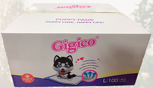 מארז קרטון פדים לגורים 100 יחידות  