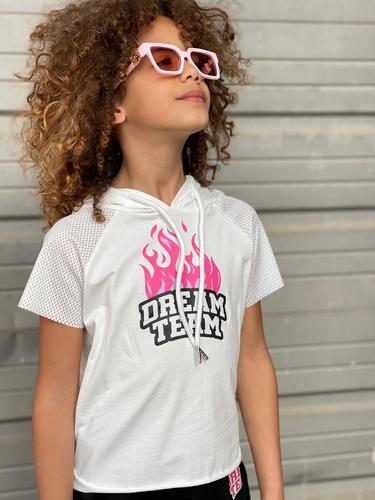 טי שירט שילוב רשת