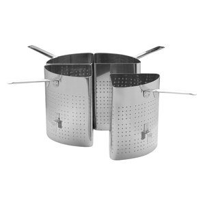 מסננת לפסטה 36 ס"מ, גובה 23 ס"מ נירוסטה 18/10