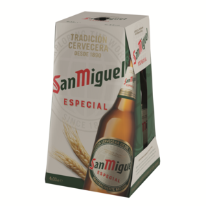 רביעיית בירה סאן מיגל אספסיאל 330 מ"ל 