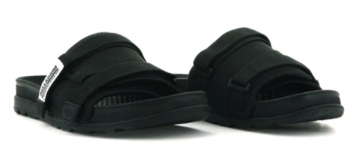 כפכפים יוניסקס של פלדיום בצבע שחור | 36-46 | PALLADIUM SOLEA SLIDE BLACK/BLACK 
