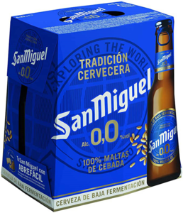 שישיית בירה סאן מיגל ללא אלכוהול 250 מ"ל 