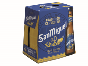 שישיית בירה סאן מיגל  ללא אלכוהול בטעם לימון  250 מ"ל 