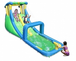 פארק מים פלאשזון עם מגלשה כפולה דגם 9329