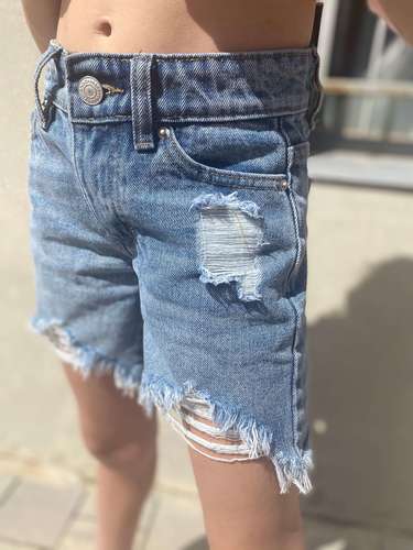 ברמודה ג'ינס קרעים