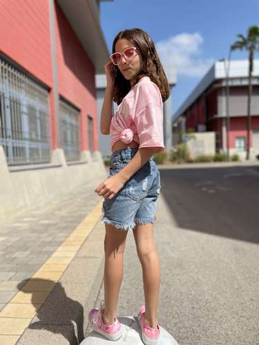 ברמודה ג'ינס קרעים