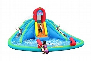 פארק מים אוקיינוס כפול מגלשות ותותחים דגם 9135