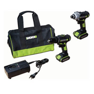 קיט מברגות נטענות 16V דגמים WU281 ו WU171 מבית WORX