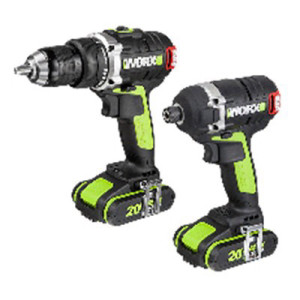 קיט מברגות נטענות 20V דגמים WU292.1 ו WU175 מבית WORX